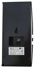 Aplică LED solară cu senzor LED/3,7V 500 mAh IP44 negru