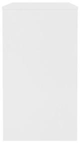 Birou, alb, 90 x 40 x 72 cm, pal