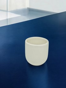 Pahar Cafea NOVUM White Jasmine 250 ml (Alb Iasomie, Lapte, Vanilie, Lucios) Gresie Ceramica Glazurata Manual