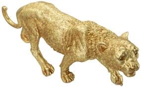 Mauro Ferretti Statuetă Leopard Shant 89 X 21 X 33 Cm | Aosom Romania