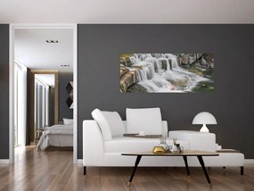 Tablou cu cascade (120x50 cm)