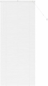 vidaXL Jaluzele venetiene Manual Alb 220 x 90 cm Aluminiu