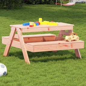 832599 vidaXL Masă de picnic pentru copii, 88x97x52 cm, lemn masiv douglas