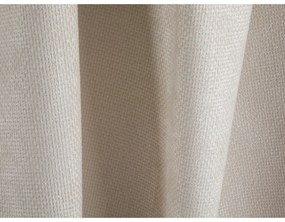 Colțar crem cu tapițerie din chenille (cu colț pe partea dreaptă/în formă de "U") Treno – Cosmopolitan Design