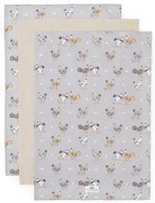 Prosoape de vase 3 buc. din bumbac 45x65 cm Hen House – Cooksmart ®