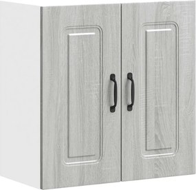 vidaXL Dulap de bucatarie "Kalmar" din lemn prelucrat Sonoma gri