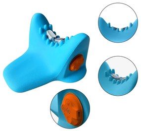 Perna gât, dispozitiv de tracțiune cervicală, masaj electric fără fir, funcție încălzire, amelioararea durerilor, relaxare musculară