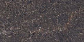 Mexen Slik Emperador Gres glazurat lucios rectificat Brown G1, plăci de pardoseală și perete 120 x 60 cm, luciu înalt