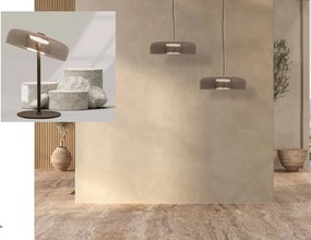 Lampadar, Lampa de podea design modern LED DECO negru/ fumuriu