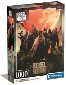 Rebel Moon Warriors Puzzle compact 1000 bucăți Clementoni