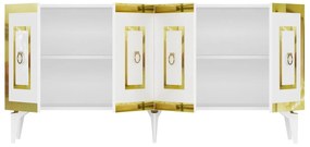 Dulap Pemava 1 (alb + auriu) . 1093529