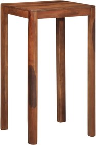 vidaXL Masa de bar 60x60x107 cm din lemn masiv de salcam