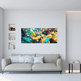 Tablou - Pictură în ulei texturată (120x50 cm)