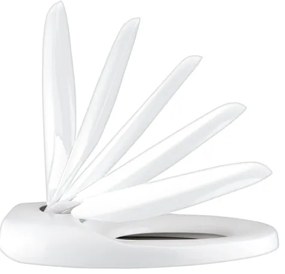 Capac WC WENKO 110003100-WC 35,5x38 cm, alb