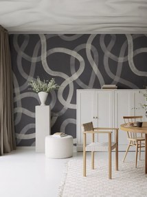 Fototapet, Serpentine, Graphite, Rebel Walls