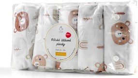 Scutece textile 5 bucăți: Ursuleț & săgeți