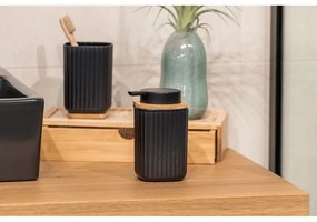 Dozator / dispenser săpun Wenko Rotello, negru