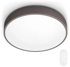 Plafonieră LED dimabilă BROWN 1xLED/28W/230V Philips 60262/43/P5 + telecomandă