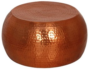 vidaXL Măsuță de cafea, alamă, Ø55x28 cm, aluminiu