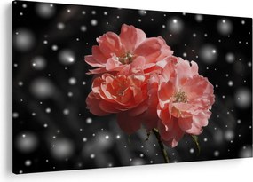 Tabloucu floare roz (90x60 cm)