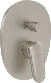 Baterie cada-dus incastrata Villeroy&Boch Antao nichel periat fara corp ingropat