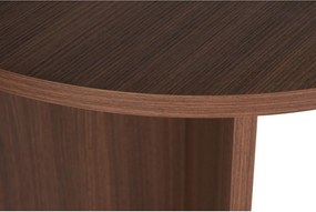 Masă de dining cu aspect de lemn de nuc 89,5x180 cm Sablin – Kalune Design