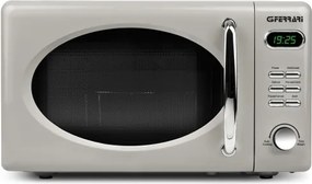 G3Ferrari G1015510 - Cuptor cu microunde cu grill, 1150 W/230 V, 20 l, crem