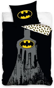 Batman Set de lenjerie de pat City 140×200cm, 70x90 cm
