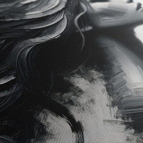 Tablou siluetă feminină misterioasă