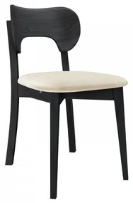 Scaun sufragerie KD 64 (Negru + crem) . 1103466