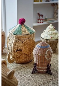 Coș de jucării pentru copii în culoare naturală din zambilă de apă ø 35x50 cm Bobo – Bloomingville Mini