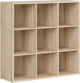 Biblioteca NEPO PLUS, stejar sonoma, PAL, 114x39x111 cm