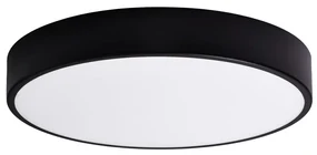 Plafonieră cu senzor CLEO 5xE27/24W/230V d. 60 cm neagră