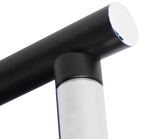 Spotlight modern cu 4 lumini negru cu interior auriu - Buell Deluxe