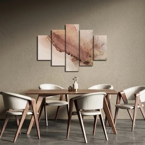 Tablou - Sclipici auriu (150x105 cm)