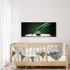 Tablou cu stilou sriind (120x50 cm)
