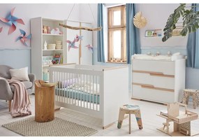 Comodă pentru copii Pinio Snap, alb