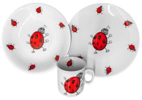 Thun 3 piese set de mese pentru copii Ladybug