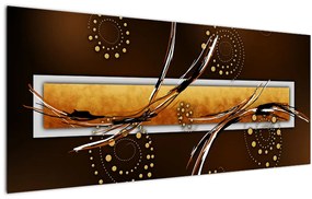 Tablou abstracției - Fluturi (120x50 cm)