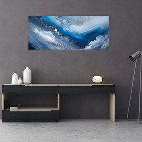Tablou - Abstractizarea oceanului (120x50 cm)