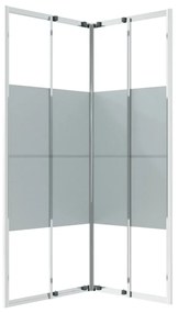 Cabina de dus, 80x70x180 cm, ESG transparent and frosted, 80 x 70 x 180 cm, Mat