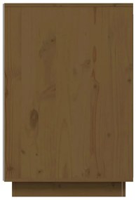 Birou, maro miere, 140x50x75 cm, lemn masiv de pin maro miere