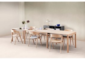 Masă de dining extensibilă cu blat cu aspect de lemn de stejar 96x160 cm Join by Hammel – Hammel Furniture