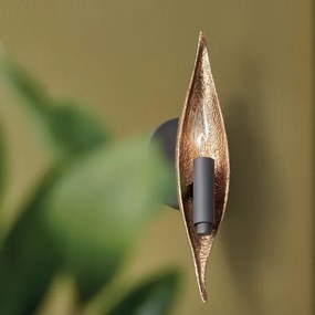 Quintiesse QN-WILLOW1-CBK - Aplică de perete WILLOW, 1xE14/40W/230V, auriu/negru