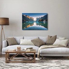 Tablou - Lacul montan (90x60 cm)