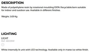 CORP DE ILUMINAT LED DECORATIV MORA LAMP