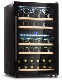 Barossa 40D, răcitor de vinuri, 2 zone, 135 l, 41 de sticle, ușă de sticlă, tactil
