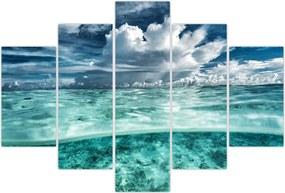 Tablou - privire sub nivelul mării (150x105 cm)