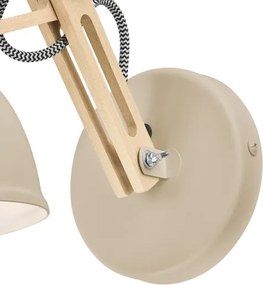 Lampă de perete MARCELLO, 1xE27/15W/230V, bej