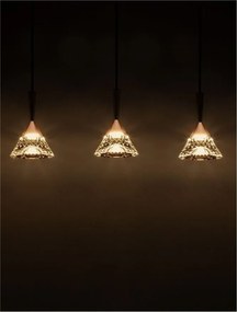 Lustra cu 5 pendule LED design modern PALUZ
